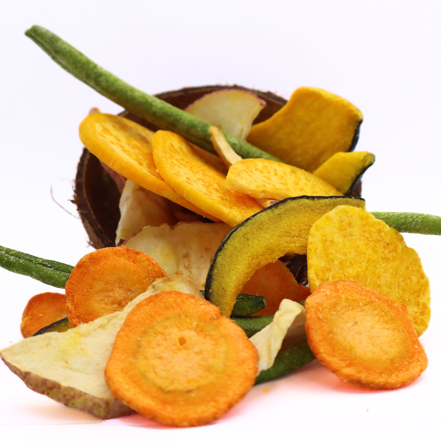 Gemüse-Früchte Chips