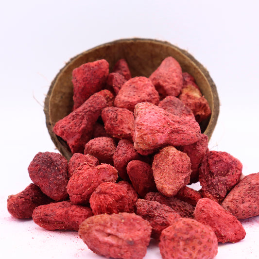 Gefriergetrocknete Erdbeeren (Natur, 50g)