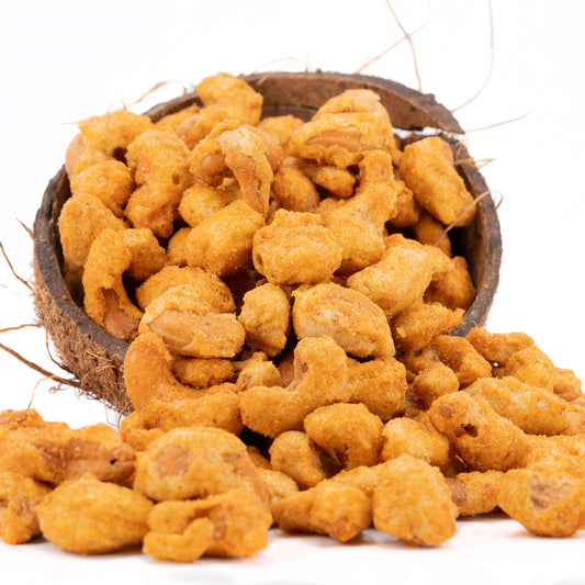 Cashewkerne im Barbecuemantel