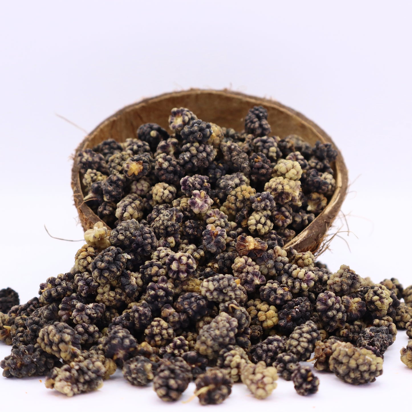 Getrocknete schwarze Maulbeeren (Bio, Natur)